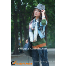 high quality checked cashmere scarfs fashion style